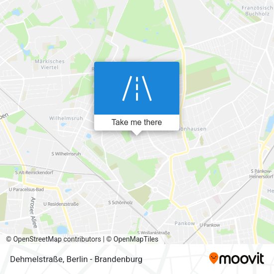 Dehmelstraße map