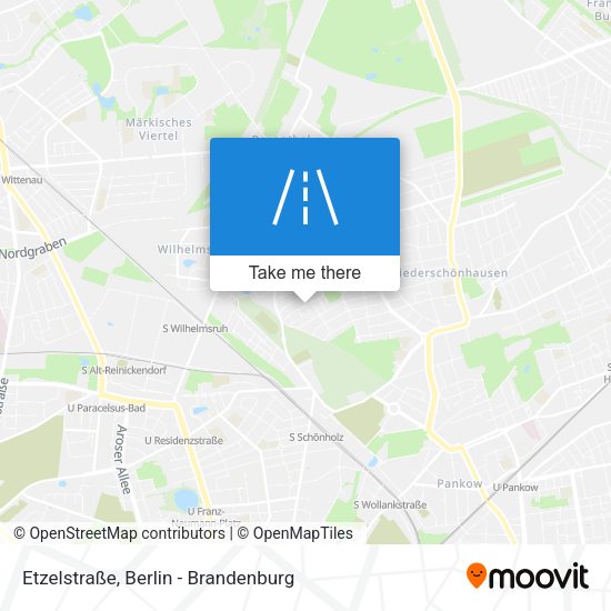Etzelstraße map