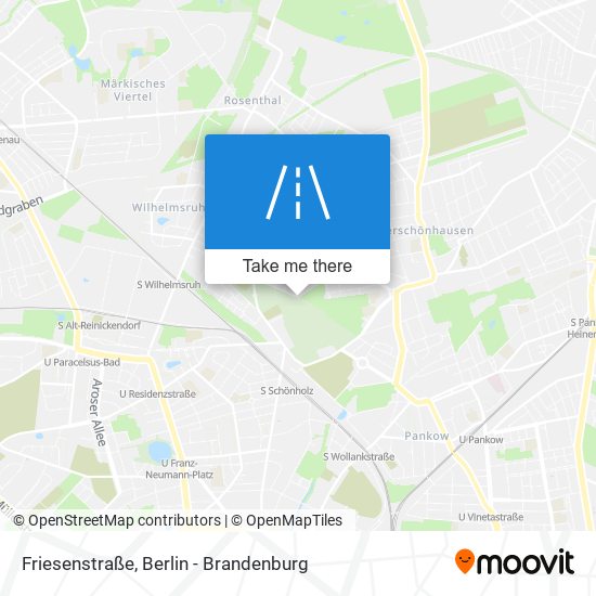 Friesenstraße map