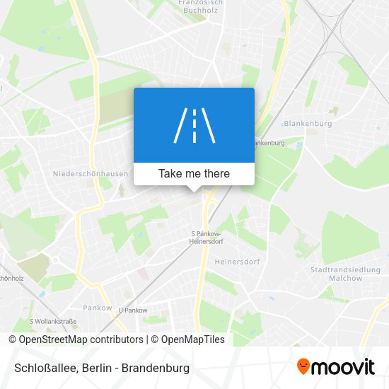 Schloßallee map