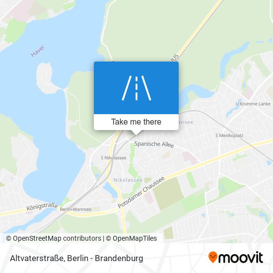 Altvaterstraße map