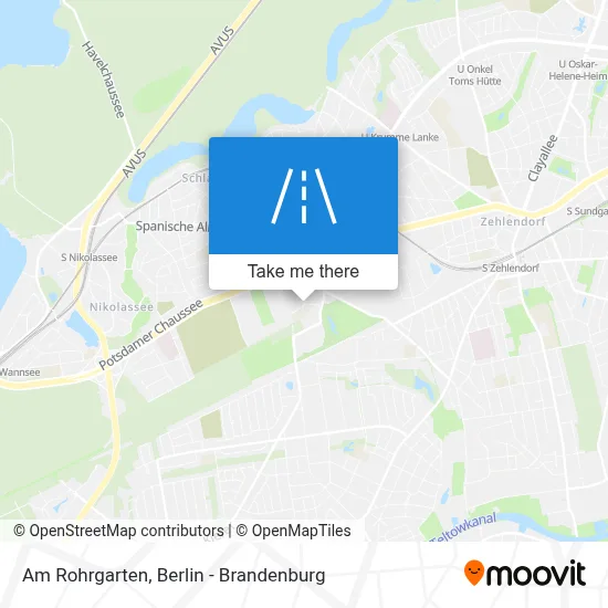 Am Rohrgarten map