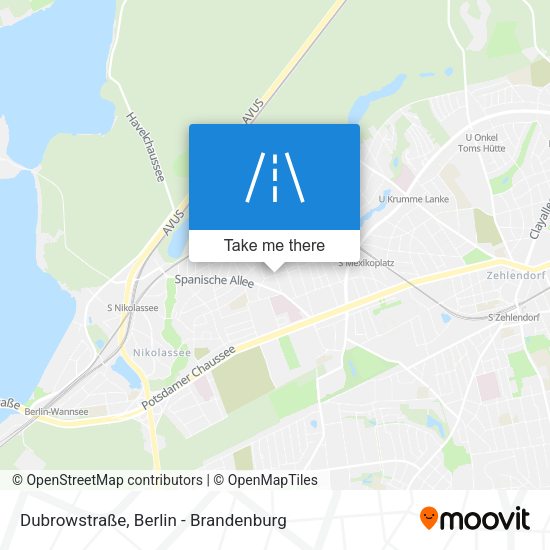 Dubrowstraße map