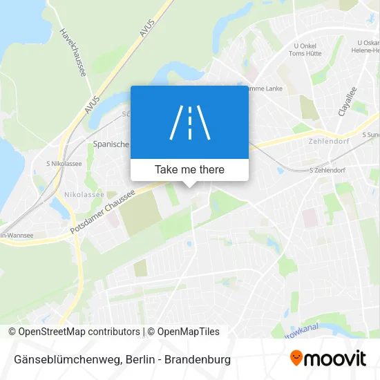 Карта Gänseblümchenweg