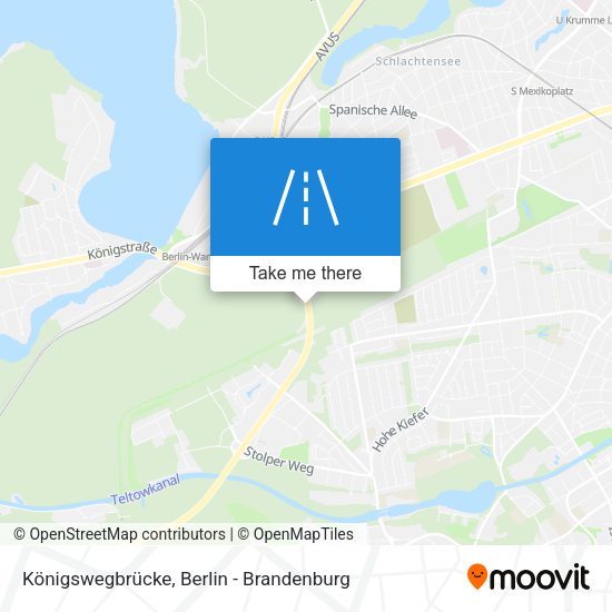 Königswegbrücke map