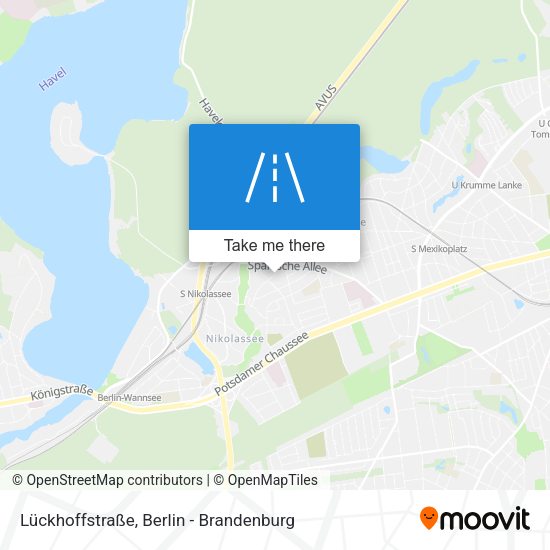 Lückhoffstraße map