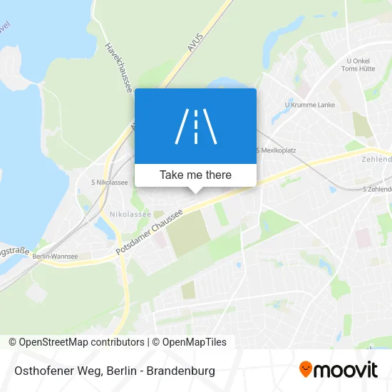 Карта Osthofener Weg
