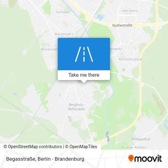Карта Begasstraße