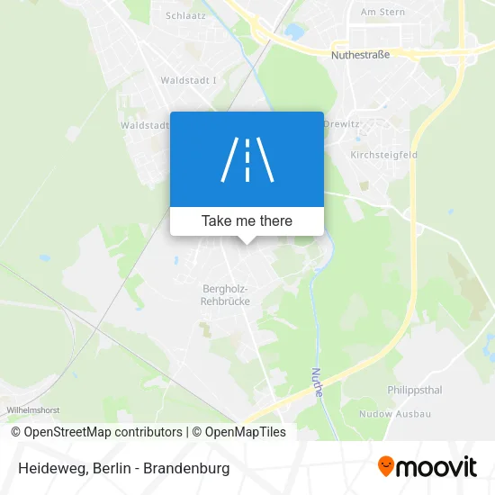 Карта Heideweg