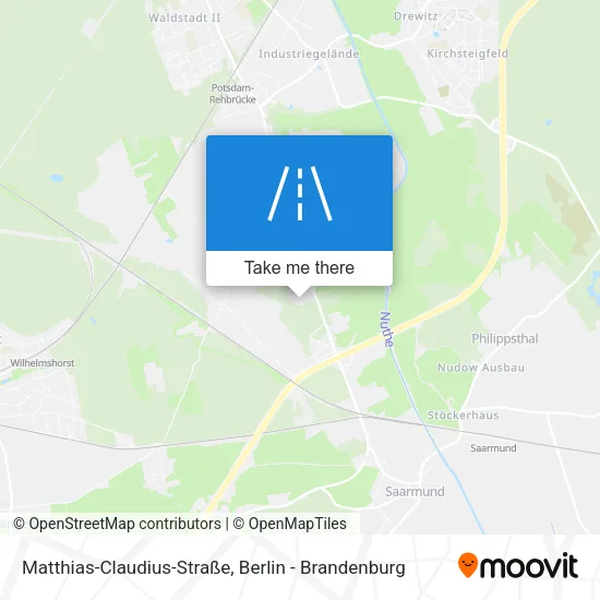 Карта Matthias-Claudius-Straße