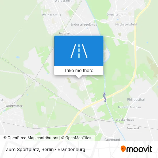 Карта Zum Sportplatz