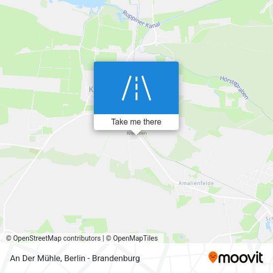 An Der Mühle map