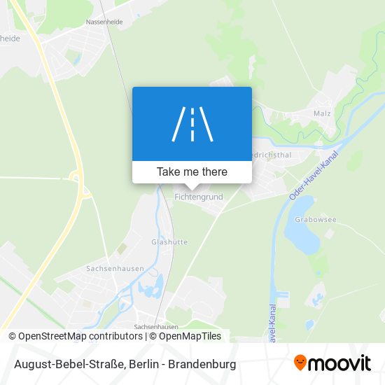 August-Bebel-Straße map