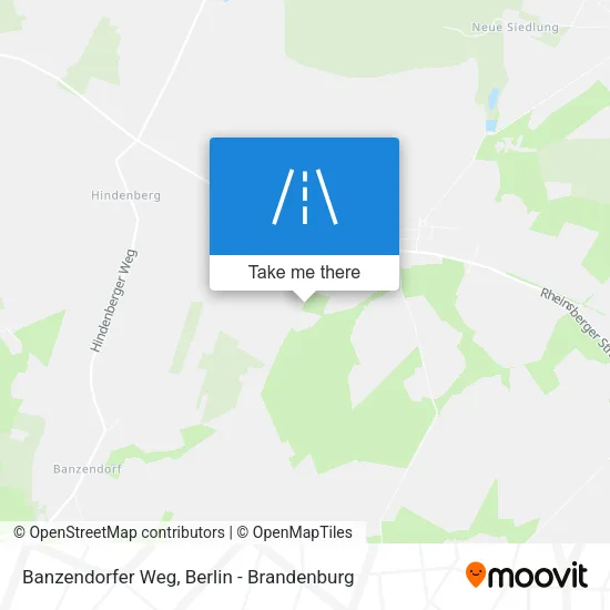 Карта Banzendorfer Weg