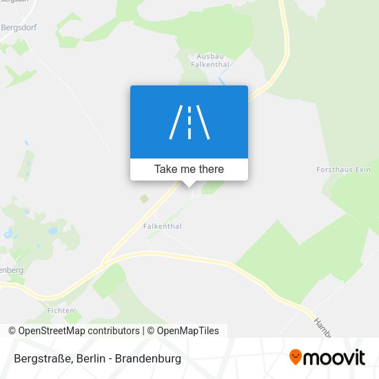 Bergstraße map