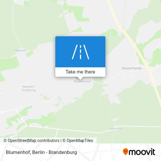 Blumenhof map