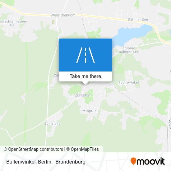 Bullenwinkel map