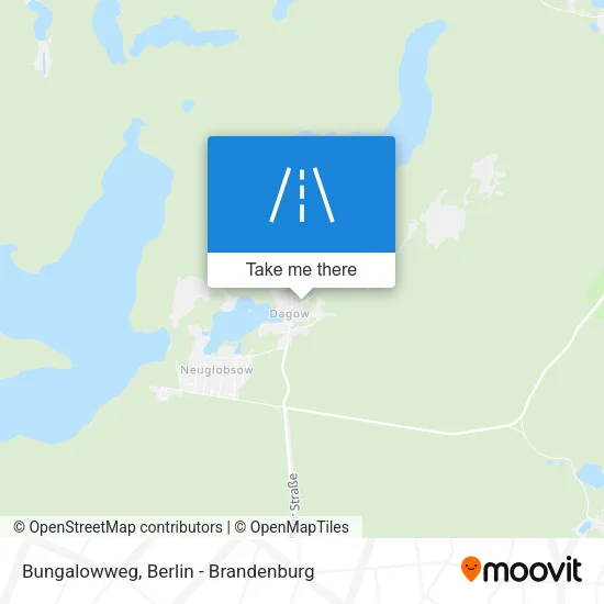 Карта Bungalowweg