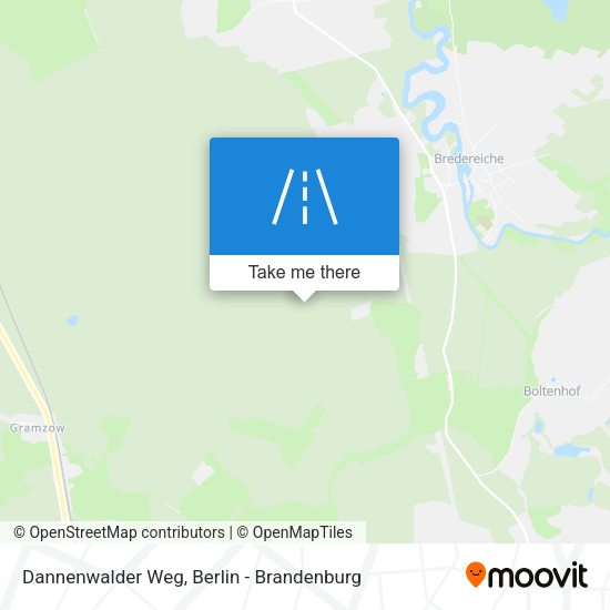 Dannenwalder Weg map
