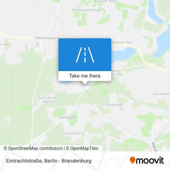 Eintrachtstraße map
