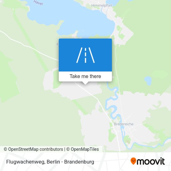 Flugwachenweg map
