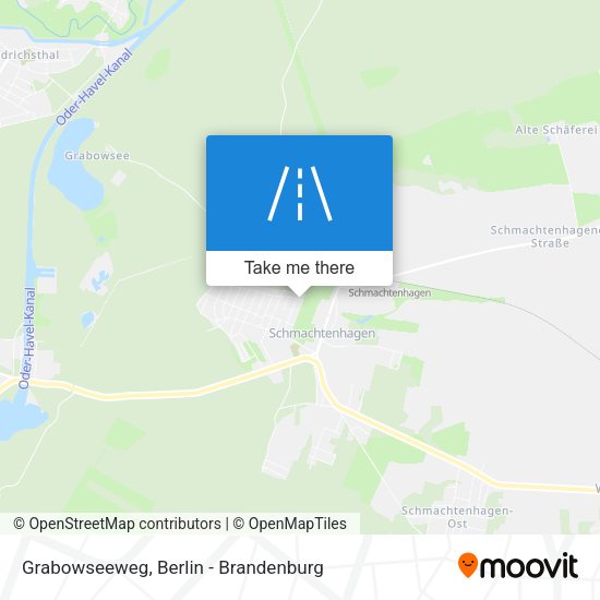 Grabowseeweg map