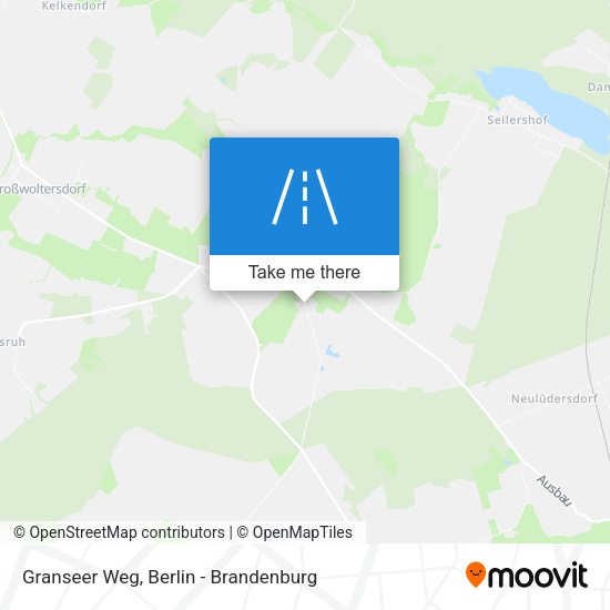 Granseer Weg map