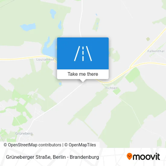 Карта Grüneberger Straße
