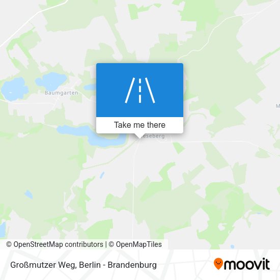 Großmutzer Weg map