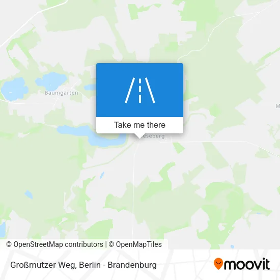 Карта Großmutzer Weg