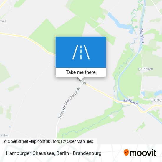 Hamburger Chaussee map