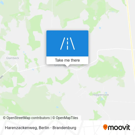 Карта Harenzackenweg