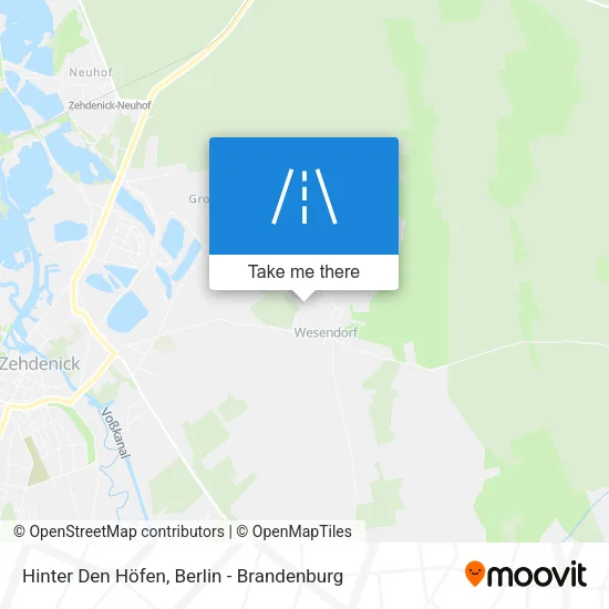 Карта Hinter Den Höfen