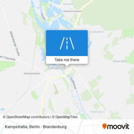 Kampstraße map