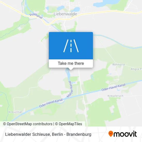 Liebenwalder Schleuse map