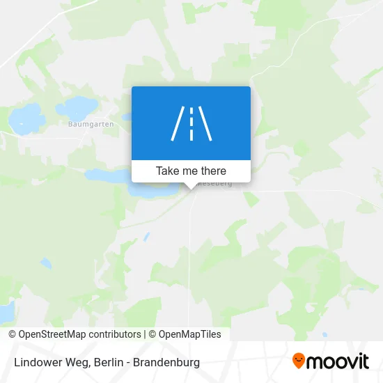 Lindower Weg map