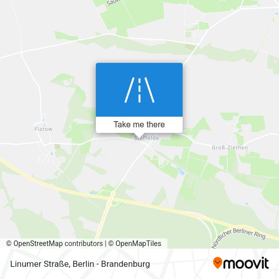 Linumer Straße map
