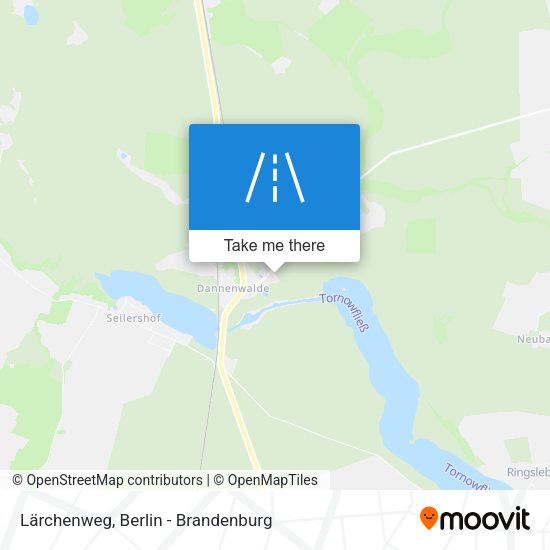 Lärchenweg map