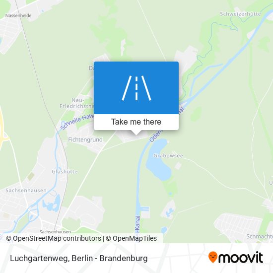 Luchgartenweg map