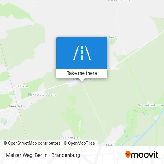 Malzer Weg map