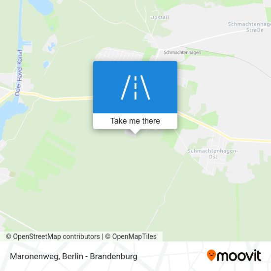 Maronenweg map