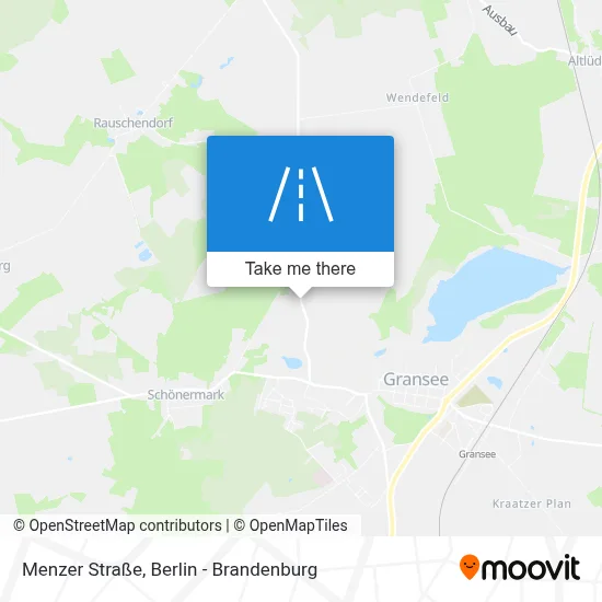 Menzer Straße map