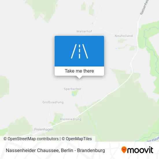 Nassenheider Chaussee map