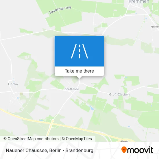 Nauener Chaussee map