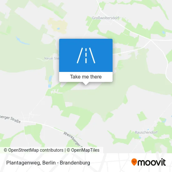 Карта Plantagenweg