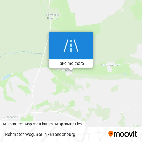 Карта Rehmater Weg