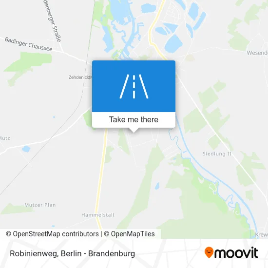 Robinienweg map