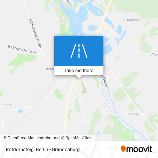 Rotdornsteig map