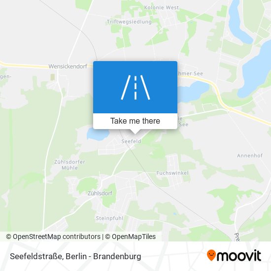 Seefeldstraße map