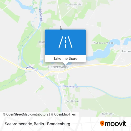 Seepromenade map